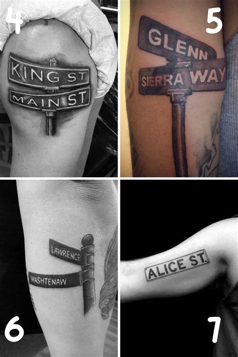 street tattoos ideas